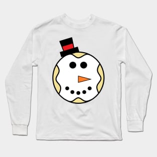 The Snowman Donut Long Sleeve T-Shirt